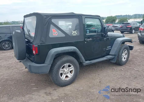 2012 Jeep Wrangler Sport from USA, damaged, VIN 1C4AJWAG4CL101321